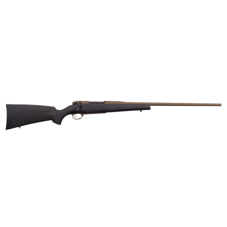 Weatherby Mark V Hunter .243 Win, 22" Barrel, Burnt Bronze, Black Speckled Gray Stock, 4rd