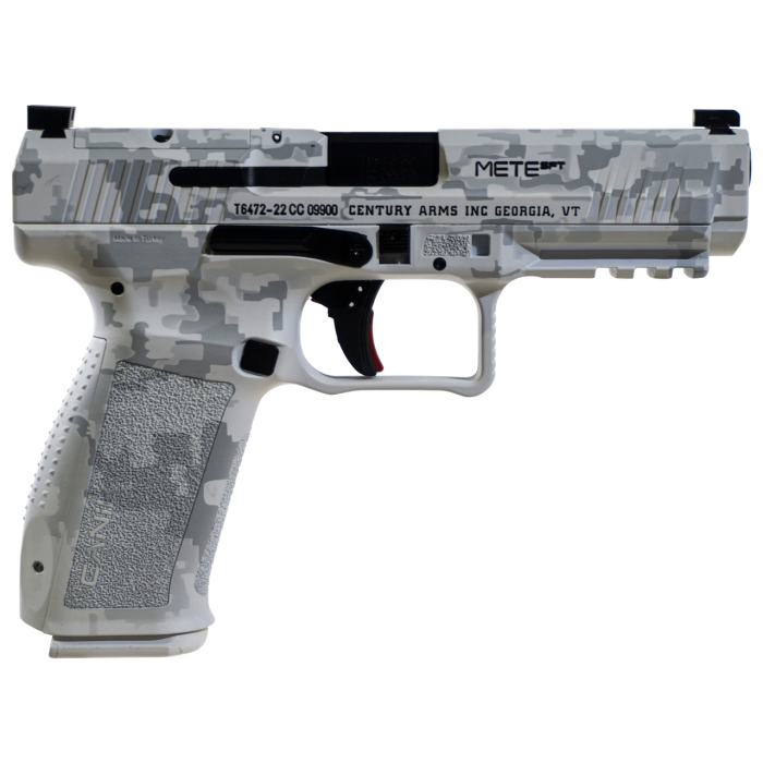 Canik Mete SFT 9mm, 4.46" Barrel, Arctic Digital Camo, Optic Ready, 18rd