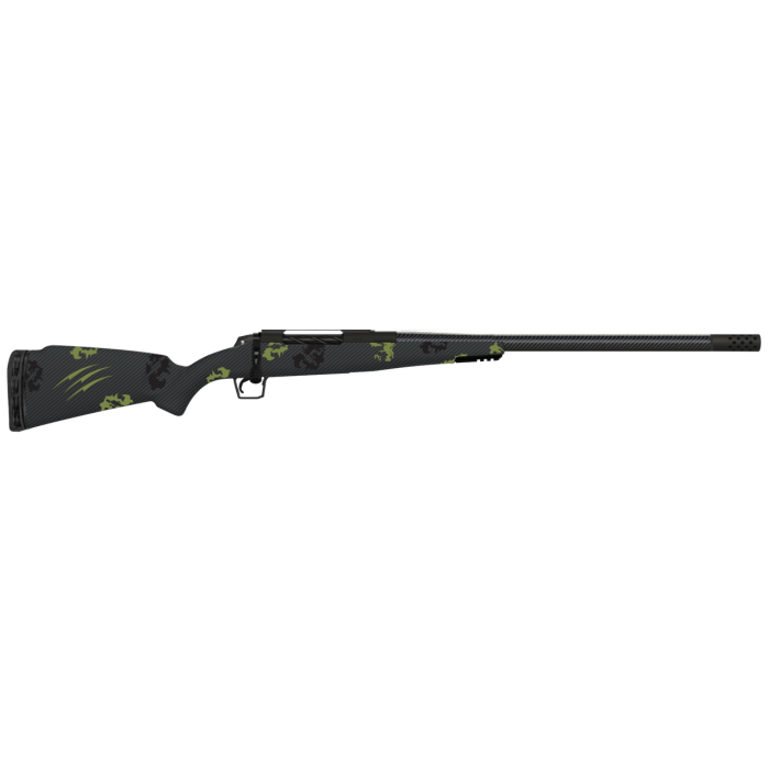 Fierce CT Rogue, .300 PRC, 22" CF Barrel, Titanium, Forest Camo Rogue Stock, 3rd