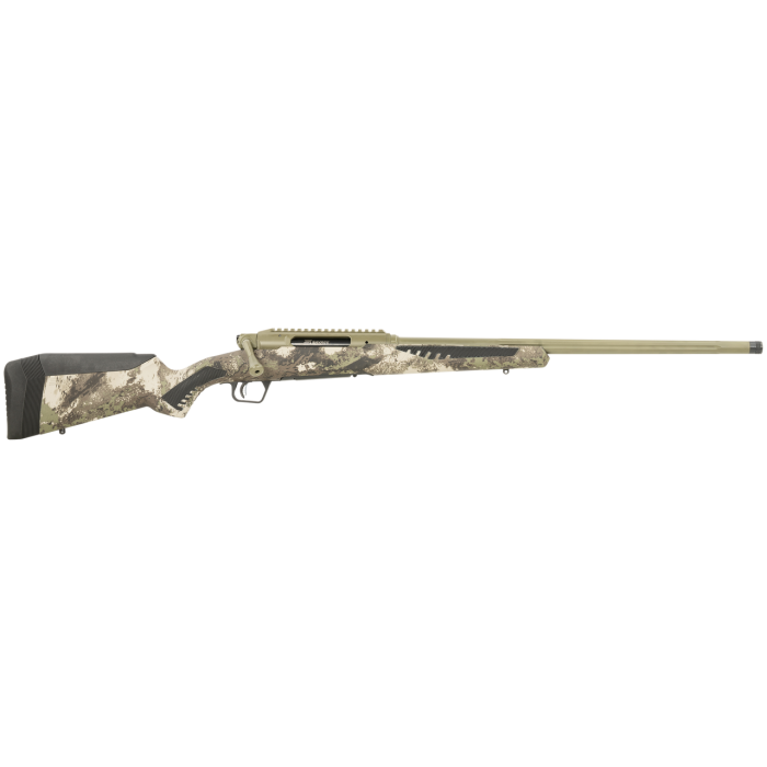 Savage Impulse Big Game 243 Win, 22" Threaded Barrel, Hazel Green, Accustock 4rd