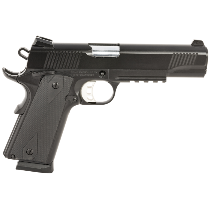 Tisas 1911 Duty 45 ACP, 5" Cold Hammer Forged Barrel, Black Cerakote Finish, 10rd