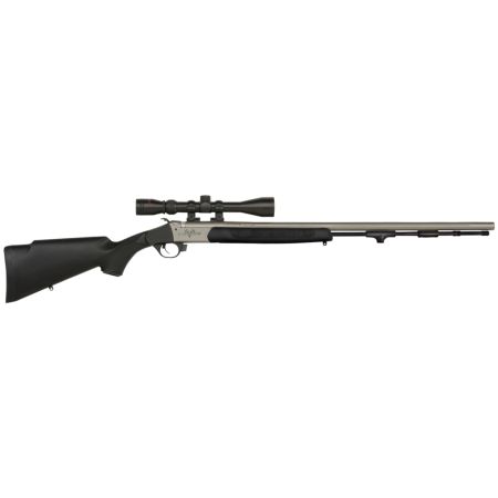 Traditions R574115040 Pursuit XT 45 Cal 209 Primer 26 Stainless BarrelRec Black Synthetic Furniture Elite XT Trigger 39x40mm Duplex Scope UPC: 040589029955