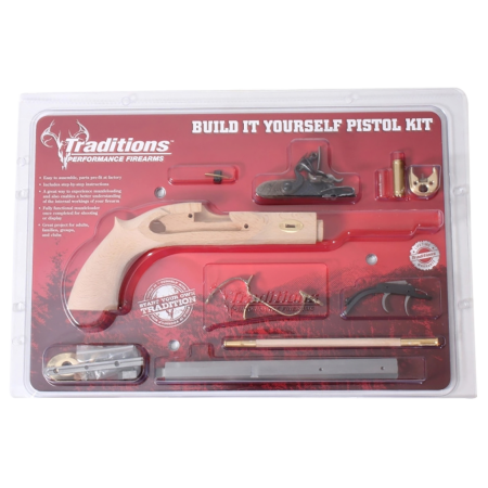 Traditions Trapper, Trad Kpc50902   Trapper Pistol Kit Flint 50c  9.75