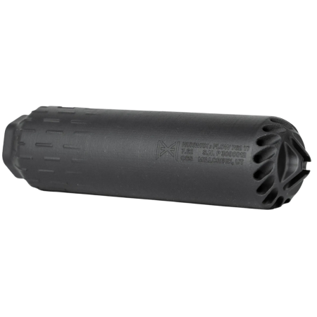 Huxwrx Flow 762 Ti Suppressor Kit 7.62 5/8x24 Black with Muzzle Brake