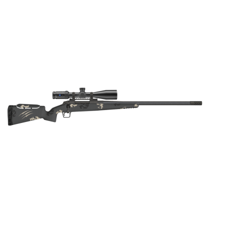 Fierce Firearms Carbon Rival, 28 Nosler 26" 3+1 Midnight Bronze Camo