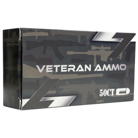 Hyperion Munitions Veteran Ammo 9mm Luger 115 gr Full Metal Jacket 50 Per Box