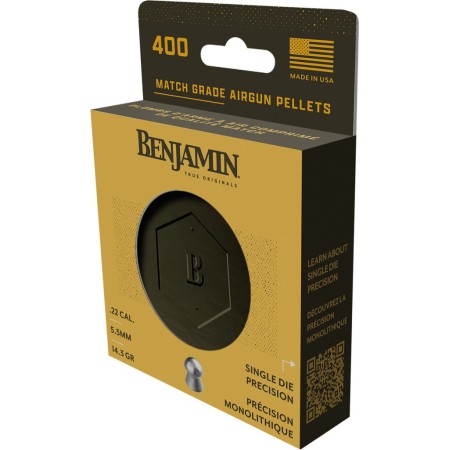 Crosman BD22 Match Pellet Domed 22 Lead 200 Pellets