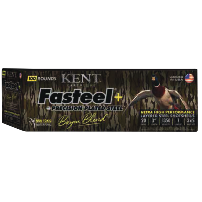 Kent Cartridge Fasteel +, Kent Cc203fsp283x5 Bayou B 20 3  3&5       1 100/2