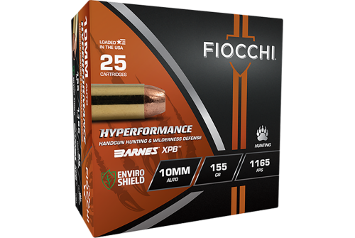 10mm Auto - 155 Grain SCHP - Fiocchi - 25 Rounds