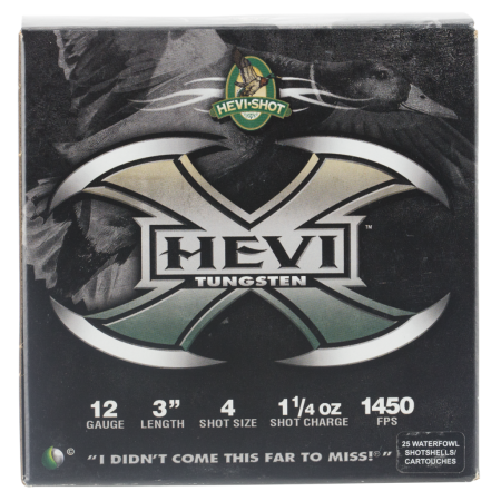 Hevishot 50304 Hevi-X 
12 Gauge 3" 1 1/4 OZ 4 SHO