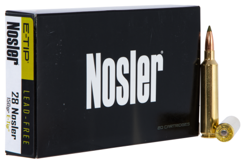 Nosler E-Tip 28 Nosler 150 gr E Tip Lead Free - 40039