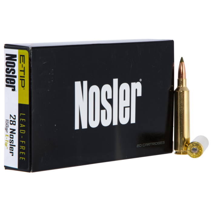 Nosler E-Tip 28 Nosler 150 gr E Tip Lead Free - 40039