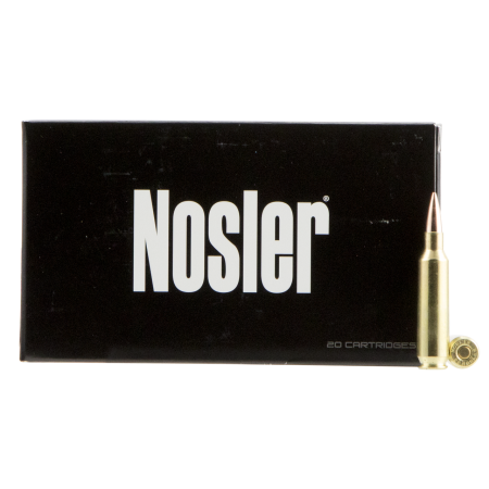 Nosler Match Grade RDF 22 Nosler 70gr, Hollow Point Boat Tail, 20rd Box