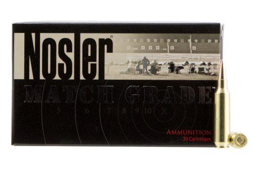 Nosler 60162 Match  Grade Rdf  22 Nosler 85 GR 2750 Fps Rdf Hollow Point Boat-Tail (Rdfhpbt) 20 Bx/10 CS