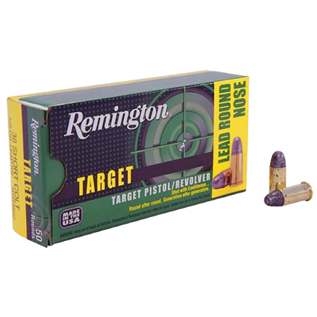 Remington Target 38Sw 146Gr Lead RN 50/10 047700426907 -