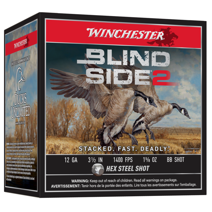 Winchester Ammo Blind Side 2, Win Xbs12lbb Blindside 2 1 5/8 25/10