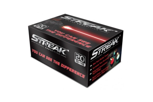 Ammo Inc STREAK .300 AAC Blackout 220gr TMJ Tracer Practice Ammo, 20 Rounds - 300B220TMC-STRK-RED