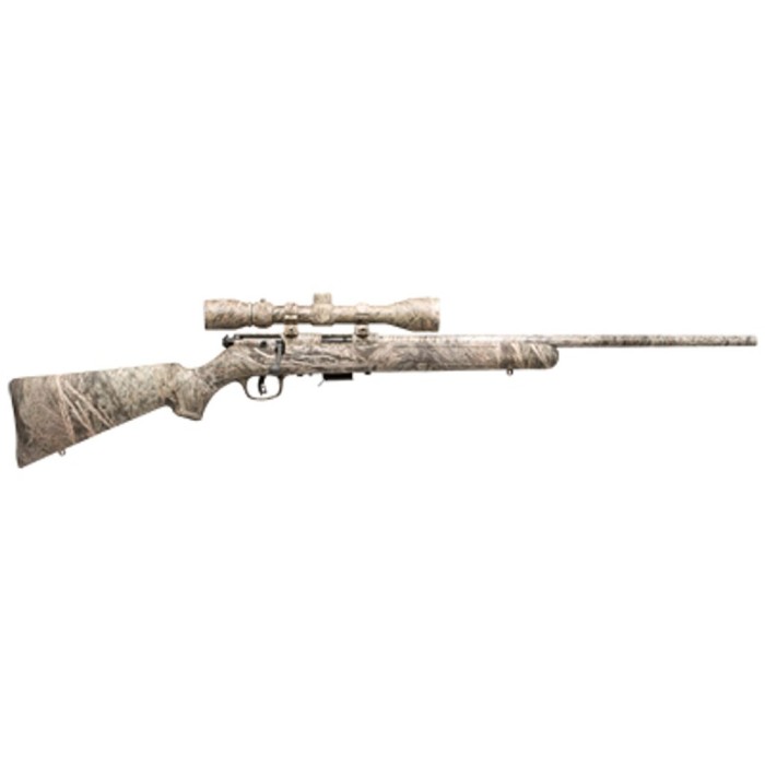 Savage 93r17 Xp Camo 17hmr 21" W/3 9x40 Coyote/evo Brush