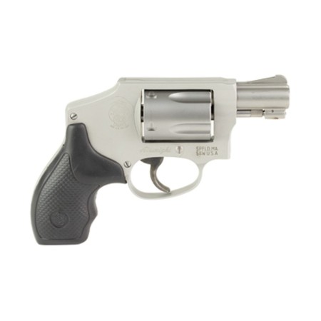 Smith & Wesson 642 Bundle 38 Special +P, 1.88" Barrel, Silver, Black Rubber Grip, 5rd