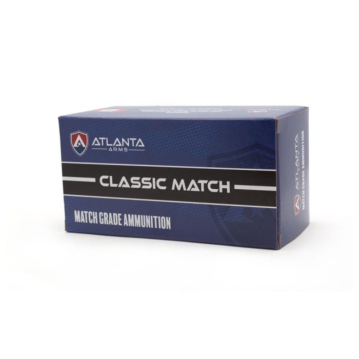 Atlanta Arms Classic Match Handgun Ammunition .38 Spl 148Gr Fmj 850 Fps 50/Ct CM38SPL148FC