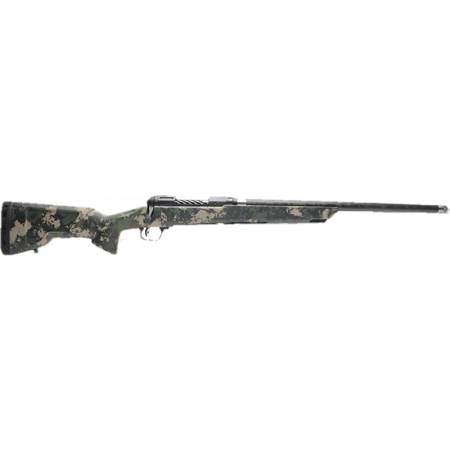 Savage Arms 57917 110 Precipice 308 Win 4+1 Cap 22" Carbon Fiber Wrapped Stainless Steel Barrel Black Melonite Stainless Steel Rec Forest Camo Carbon Fiber Stock Right Hand (Full Size)