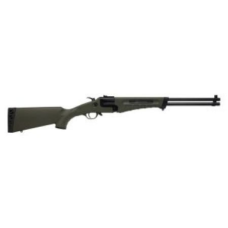 SAVAGE 42 Takedown .22 WMR 20in Single Shot OD Green Over/Under Rifle (23001)