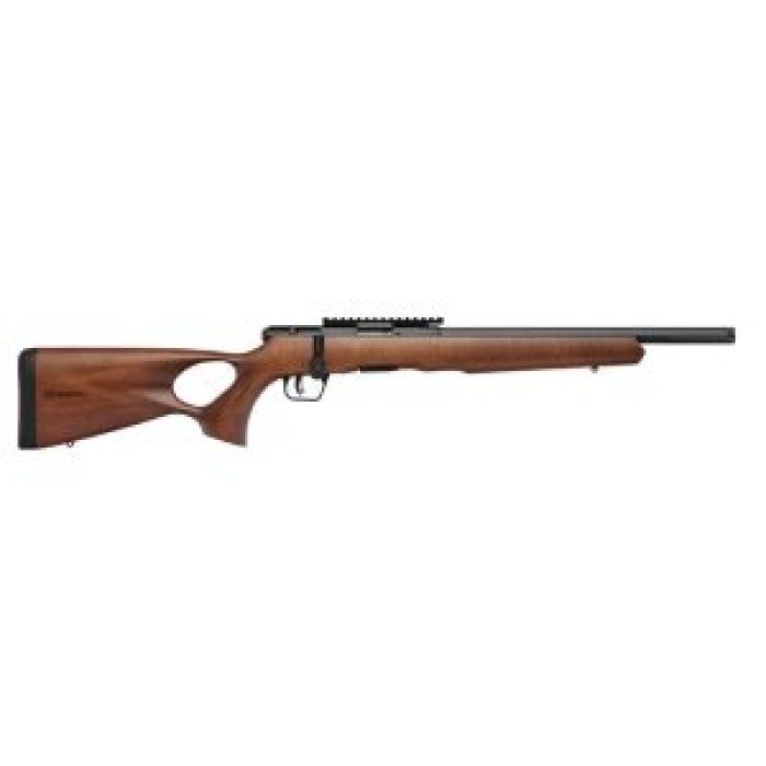 Savage Arms B17 Timber Thumbhole .17 HMR 18