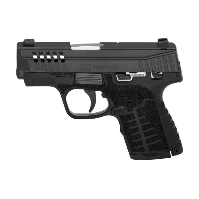 Savage Stance Semi-Auto Pistol 9mm, 3.2" Barrel 7 Rounds