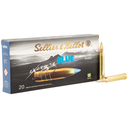 Sellier and Bellot eXergy Brass .300 Win 180 Grain 20-Rounds TAC-EX-Blue