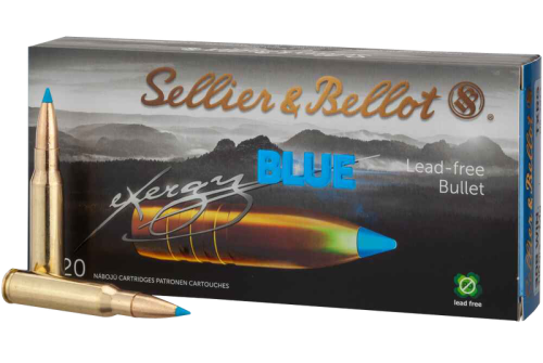 Sellier and Bellot eXergy Brass .308 Win 165 Grain 20-Rounds TAC-EX-Blue