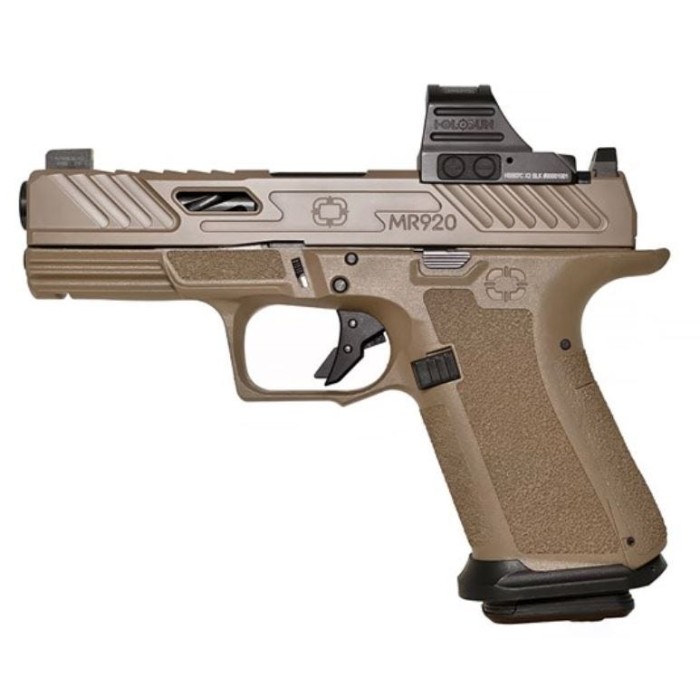 Shadow Systems Mr920 Elite 9mm Fde/bk Hs 15+1