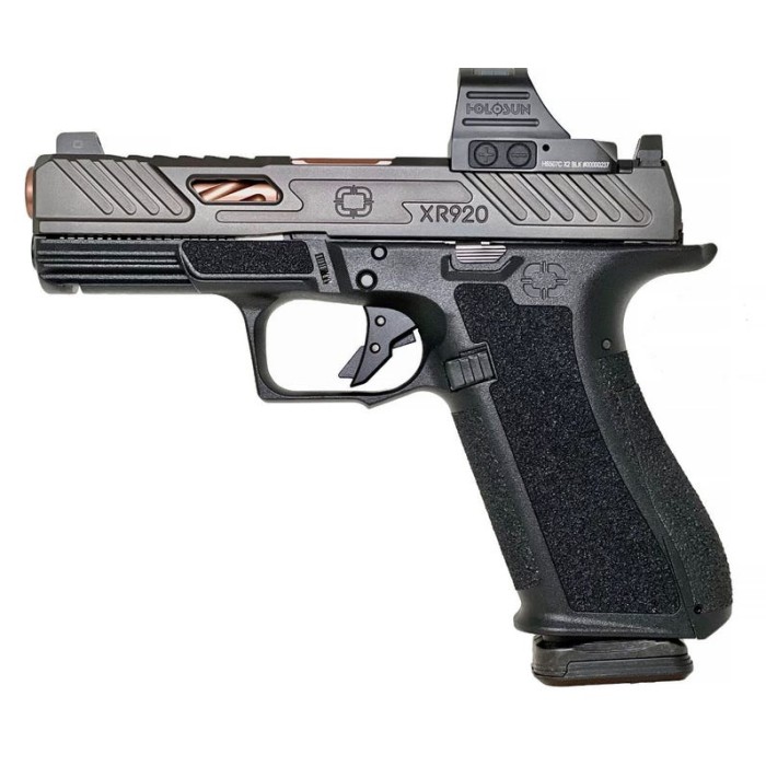 Shadow Systems Xr920 Elite 9mm 4" 10+1 Black/Bronze Hs