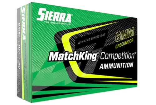 Sierra Matchking 6mm Creedmoor 107gr HPBT Ammunition 20rds