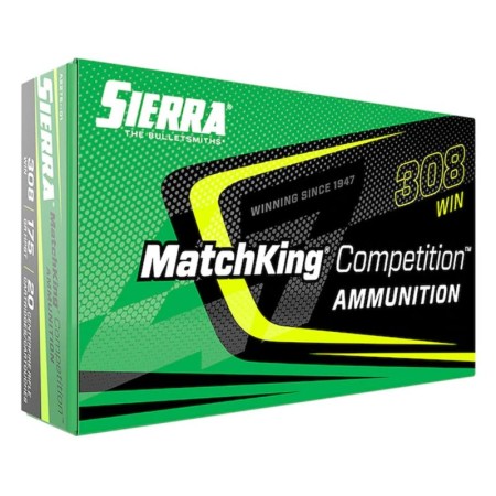 AMMO 308 WIN 175GR HPBT MK 20/BX