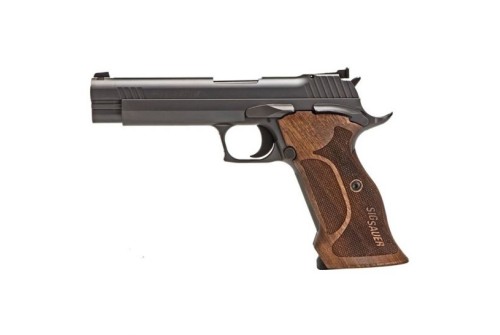 Sig Sauer P210 Target 9mm Pistol, Black - 210A-9-TGT