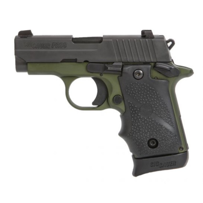 Sig Sauer P238 .380 ACP 2.7" Pistol, Army Green - 238-380-AGF