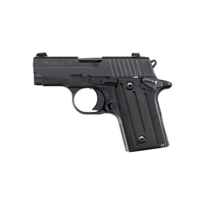 SIG SAUER P238 Black Nitron 2.7in 380 ACP 6rd Pistol, MASS Compliant (238M-380-BSS)