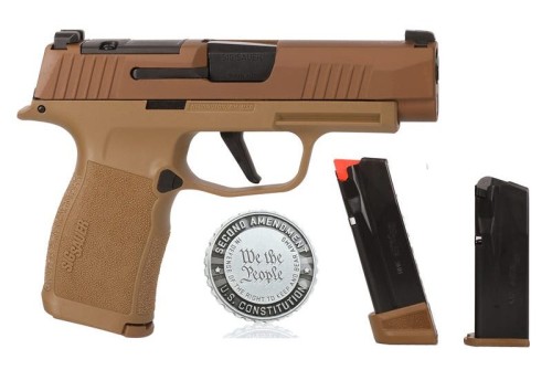 SIG SAUER P365xl 2a 9mm Coy 3.7 Xry Or