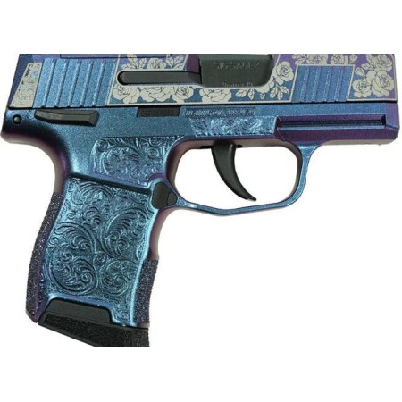 Sig Sauer "Gun & Roses-Mongoose Purple" P365 Optic Ready Handgun 9Mm Luger 10Rd Magazines(2) 3.1" Barrel X-Ray 3 Sights 681228MGR 688099404581