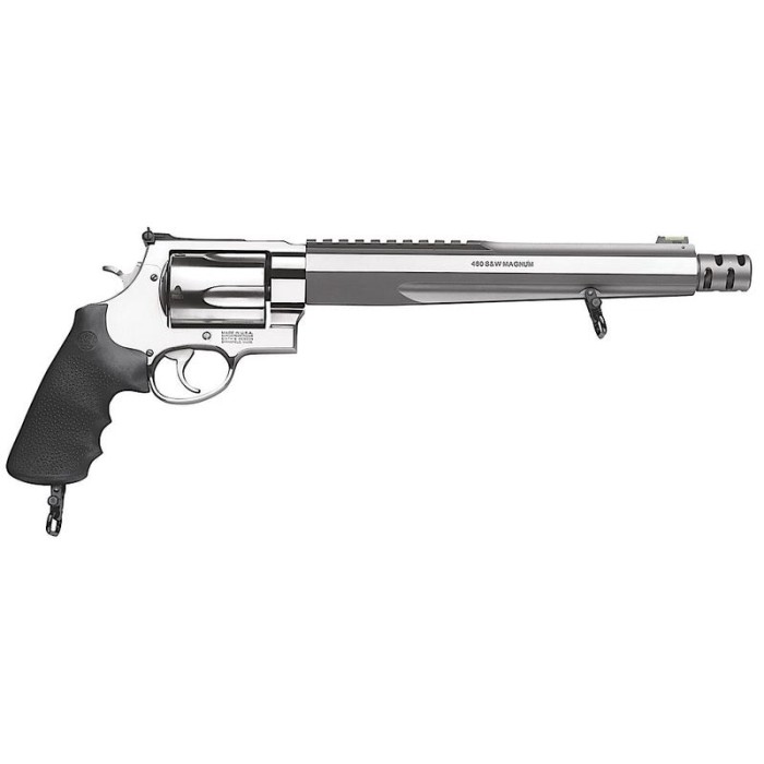 Smith and Wesson 460 XVR Performance Center Stainless .460 SW 10.5" Barrel 5-Rounds