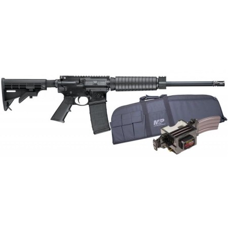 Smith and Wesson M&P 15 Sport II Optic Ready .223 Rem / 5.56 16-inch Barrel 30 Rounds Promo Kit w/ Case and Mag Charger