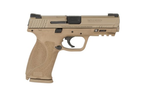 Smith and Wesson M&P9 M2.0 Flat Dark Earth 9mm 4.25" Barrel 17-Rounds