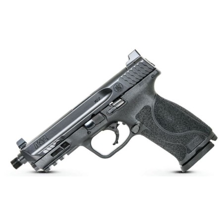 Smith and Wesson M&P9 M2.0 9mm 4.6-inch Threaded Barrel 17 Rounds Tall Sights No Thumb Safety