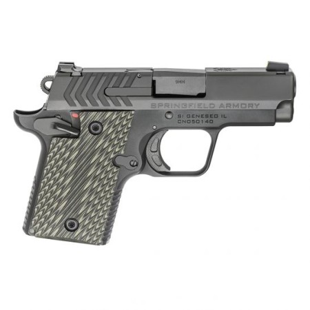 Springfield 911 9mm 3" Pistol, Black - PG9119