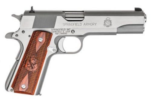 Springfield 1911 Mil-Spec Stainless Steel .45ACp 5-inch 7rd *CA Compliant*