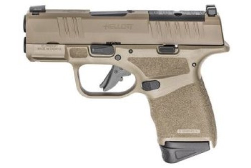 Springfield Hellcat Micro-Compact OSP 9mm 3" 13rd Gear Up, Flat Dark Earth - HC9319FOSP-GU24