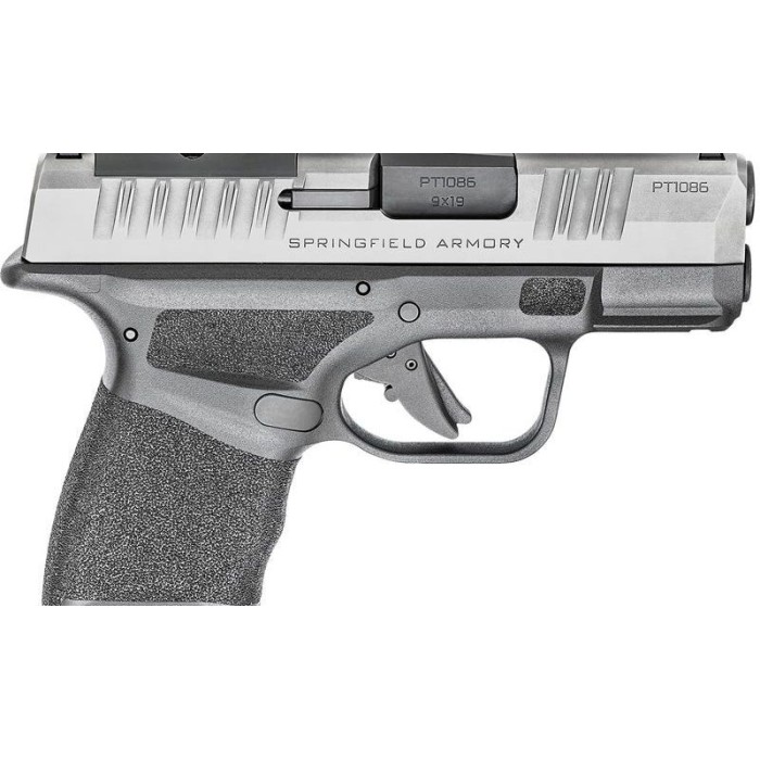 Springfield Armory Hellcat Osp 9mm Bk/ss 3" Ca Gu