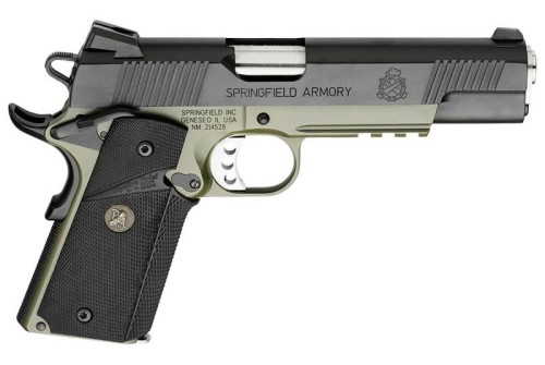 Springfield Loaded Operator MC Black / OD Green .45 ACP 5-inch 8Rds