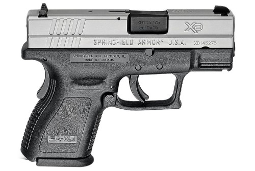 Springfield Armory XD Sub-Compact Stainless 9mm 3" Barrel 10-Rounds