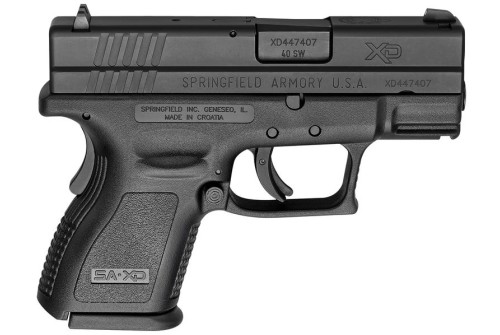 Springfield Armory XD40 Sub-Compact .40 SW 3" Barrel 10-Rounds